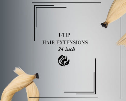 I-TIP 24" Hair Extensions All Natural