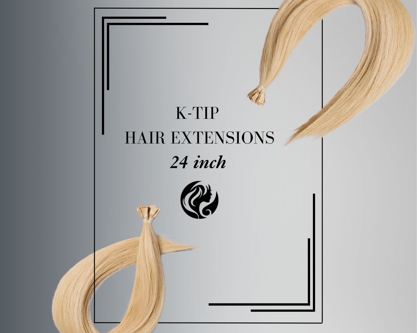 K-TIP 24" Hair Extensions All Natural