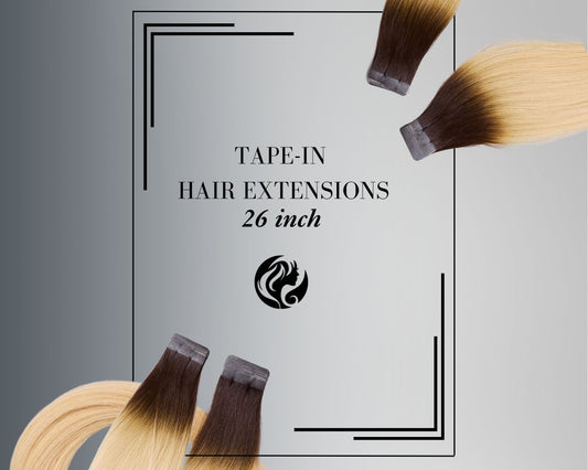 TAPE-IN 26" Hair Extensions All Natural